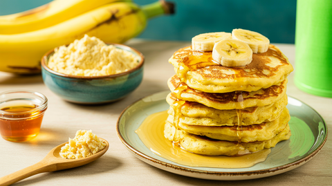 Plantain Flour Pancakes