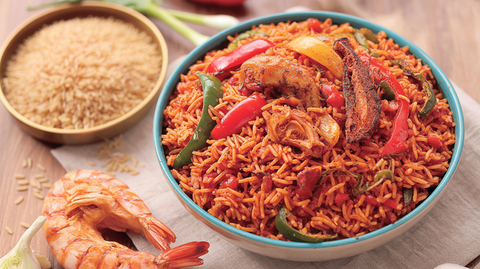 Ofada Jollof Rice