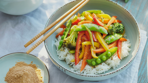 Ogbono Seed Vegetable Stir-Fry