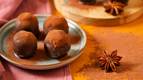 Star Anise Chocolate Truffles
