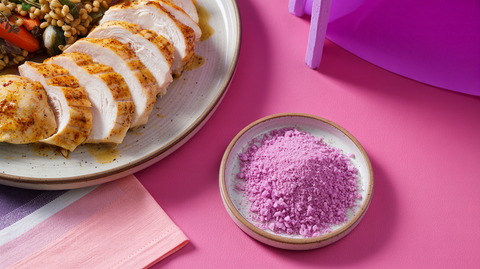 Pink Onion Roasted Chicken Breas