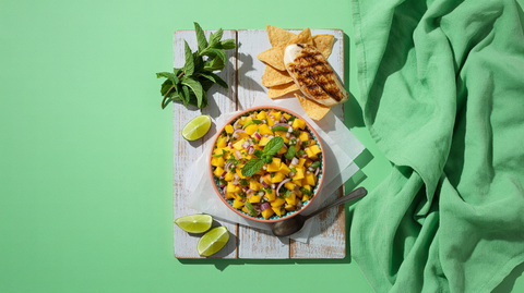 Minty Mango Salsa