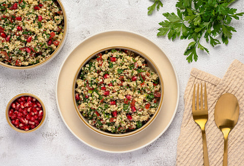Spicy Quinoa Salad with Chili Flakes