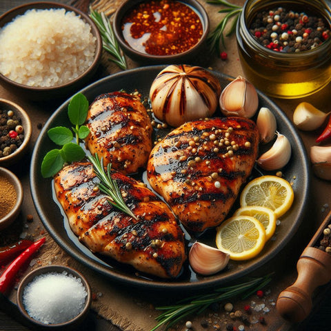 Uda Pepper Marinated Grilled Chicken