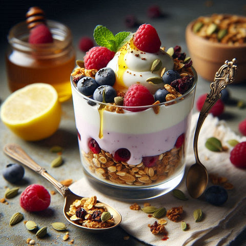 Cardamom Lemon Yogurt Parfait