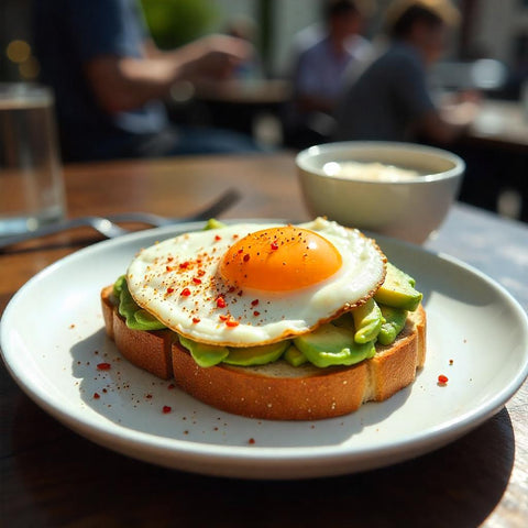 Spicy Avocado Toast with Chili Flakes