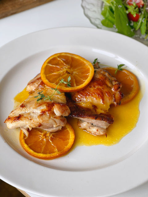 Ginger-Orange Glazed Salmon