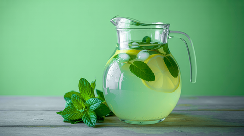 Refreshing Mint Lemonade