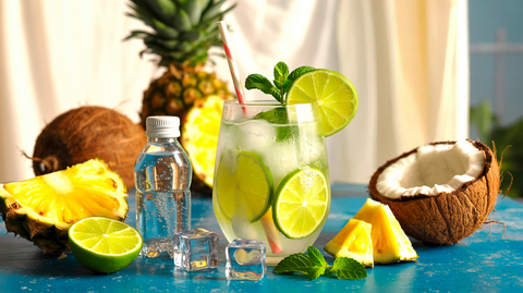 Sparkling Pina Colada Cooler