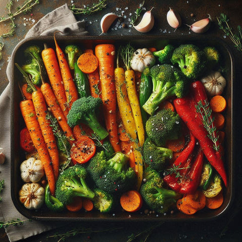 White Peppercorn spiced Vegetables