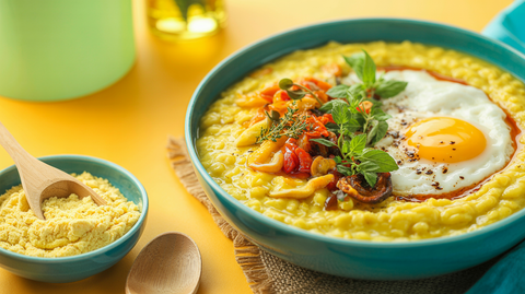 Savory Plantain Flour Porridge
