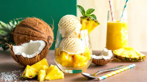 Pina Colada Float
