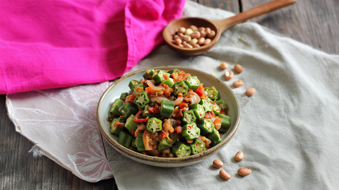 Iru Okra Stir-Fry