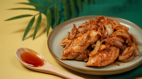Palm Oil Chicken Stir-Fry