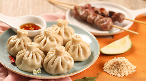 Poundo Iyan Dumplings
