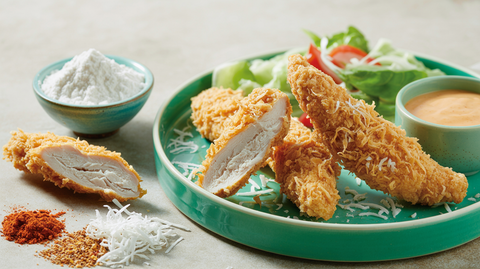 Coconut Flour-Crusted Chicken Tenders