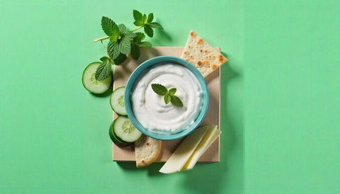 Minty Cucumber Yogurt Dip