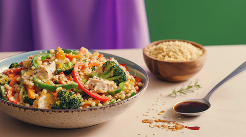 Gari Stir-Fry with Vegetables