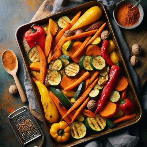 Ehuru Nutmeg-Spiced Roasted Vegetables