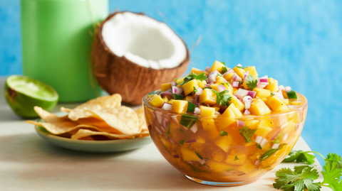 Coconut Water Tropical Salsa