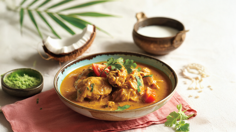 Coconut Milk chicken Curry