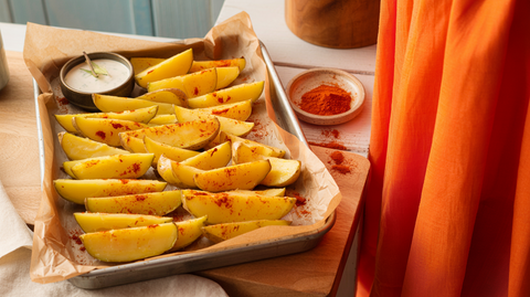 Paprika Garlic Potato Wedges