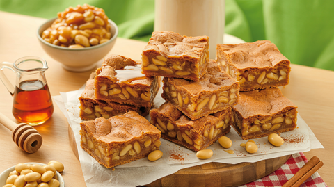 Honey Bean & Maple Pie Bars