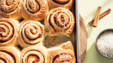 Toasted Coconut Sweet Rolls