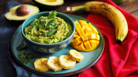 Avocado Lime & Cilantro Dip (Fresh Guacamole)