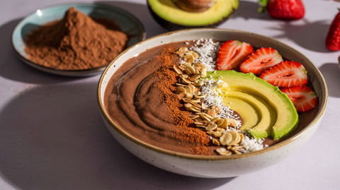 Cacao Avocado Smoothie Bowl