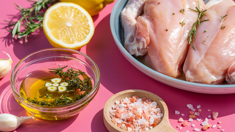 Pink Salt Lemon Herb Chicken Marinade