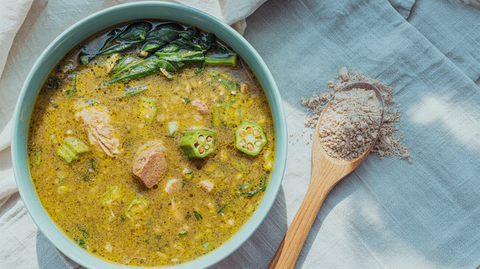 Ogbono and Okra Soup