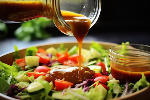 Tomato Powder Vinaigrette Dressing