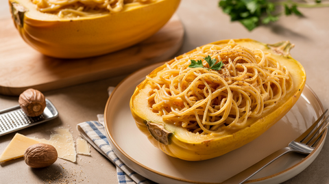 Creamy Nutmeg Spaghetti Squash