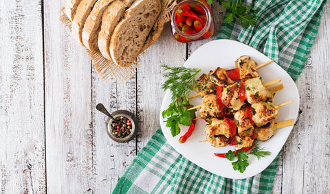 Peppercorn Ranch Chicken Skewers