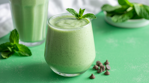 Mint Chocolate Chip Smoothie