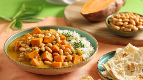 Honey Bean & Sweet Potato Curry