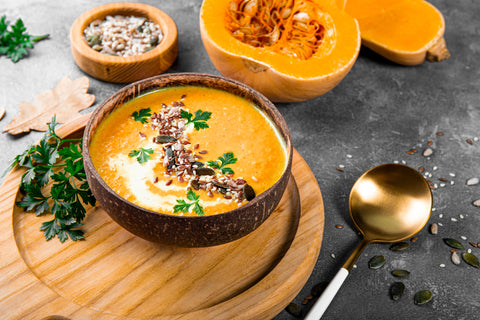 Clove Spiced Butternut Squash Soup