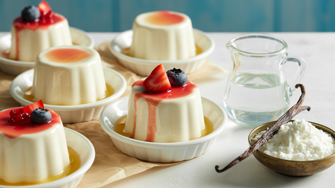 Coconut Milk Powder Panna Cotta
