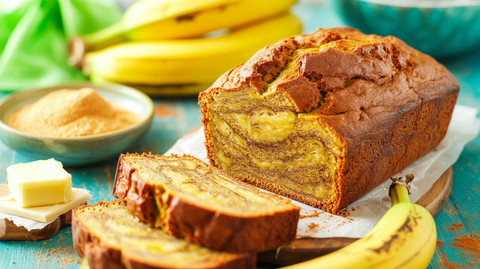 Plantain Flour Banana Bread