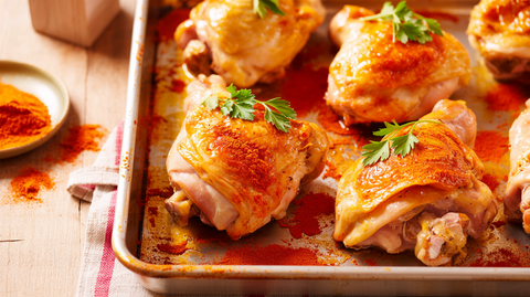Smoked Paprika Chicken Thighs