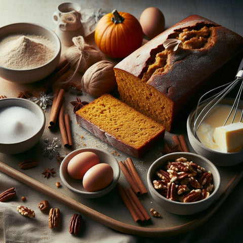 Cinnamon Spiced Pumpkin Bread