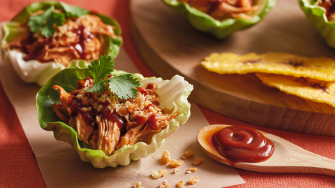 Mini BBQ Chicken Bites (warm accompaniment)