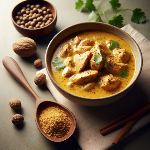 Ehuru Nutmeg Spiced Chicken Curry