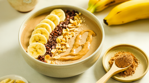 Peanut Butter Banana Protein Bowl