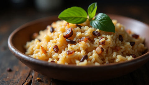 Uda Pepper and  Coconut Rice
