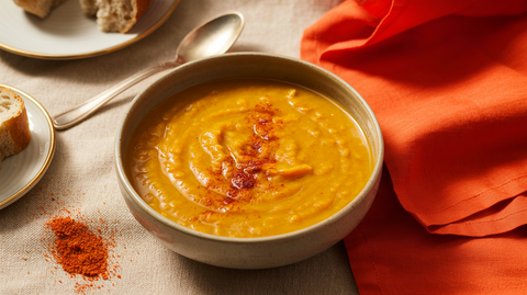 Creamy Paprika Lentil Soup