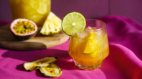 Rum & Citrus Fruit Punch (alcoholic pairing)