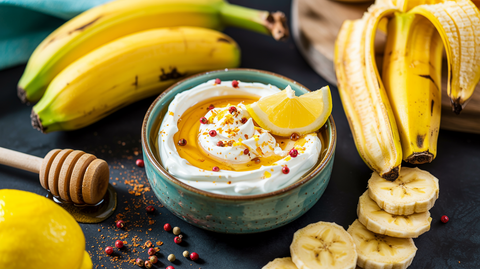 Creamy Cheese Dip with  Honey & Pink Pepper