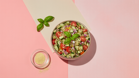 Garlic Herb  Quinoa Salad
